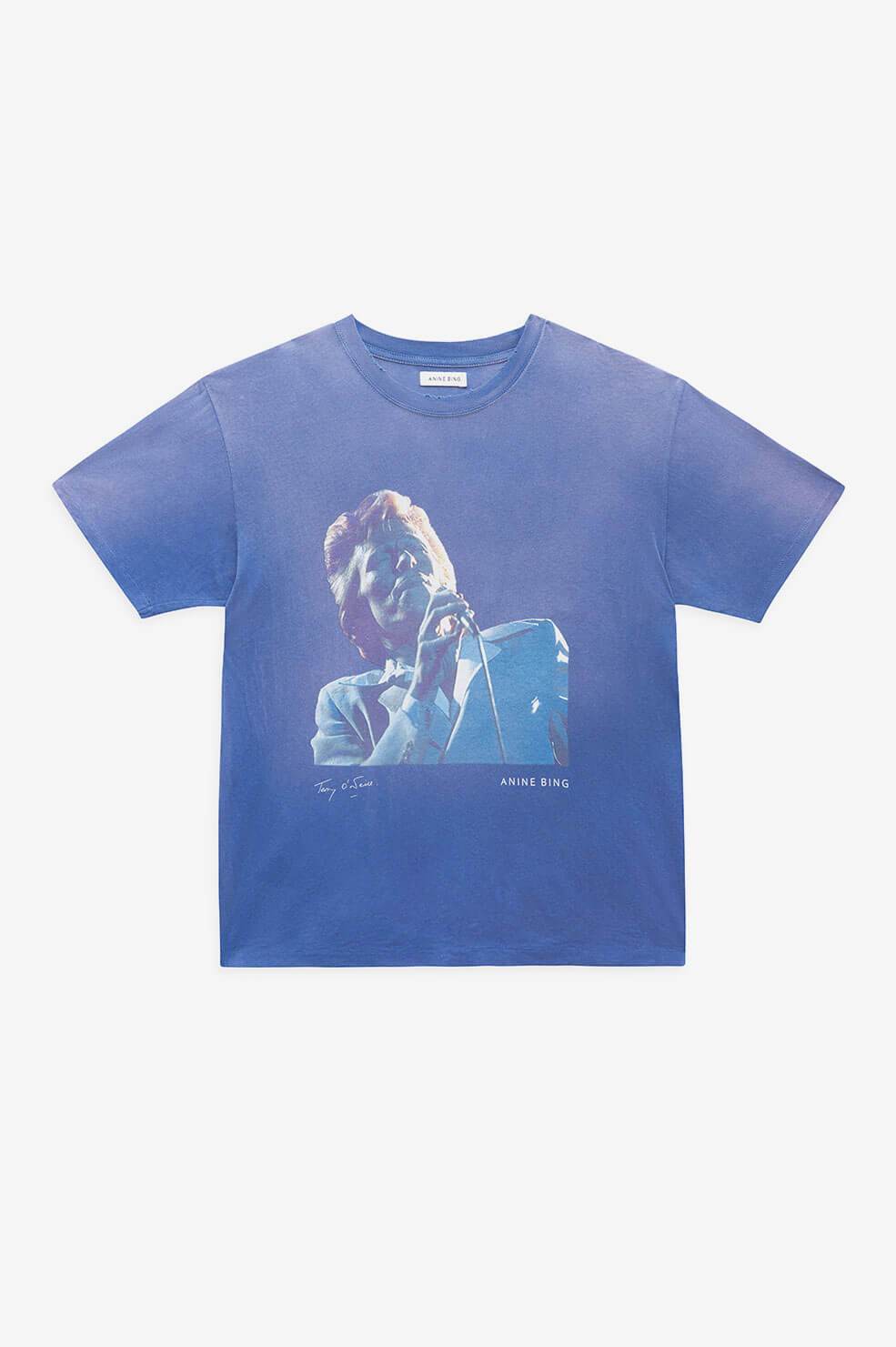 t shirt Anine Bing IDA TEE AB X TO BOWIE HENIN